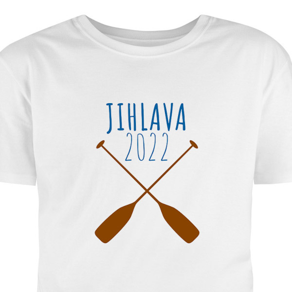 Vodácké tričko s potiskem: Jihlava
