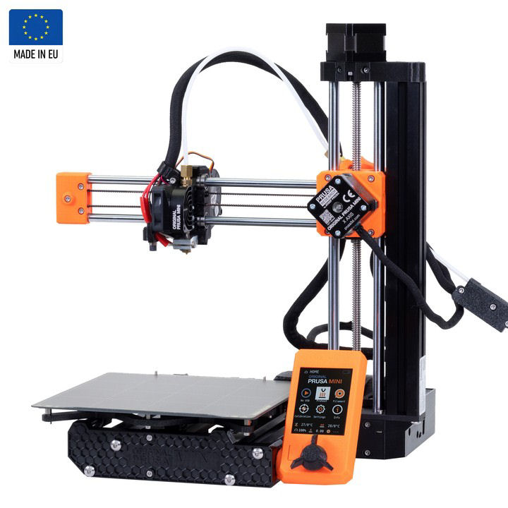 Original Prusa MINI+ nesestavená 3D tiskárna - hned k odeslání.