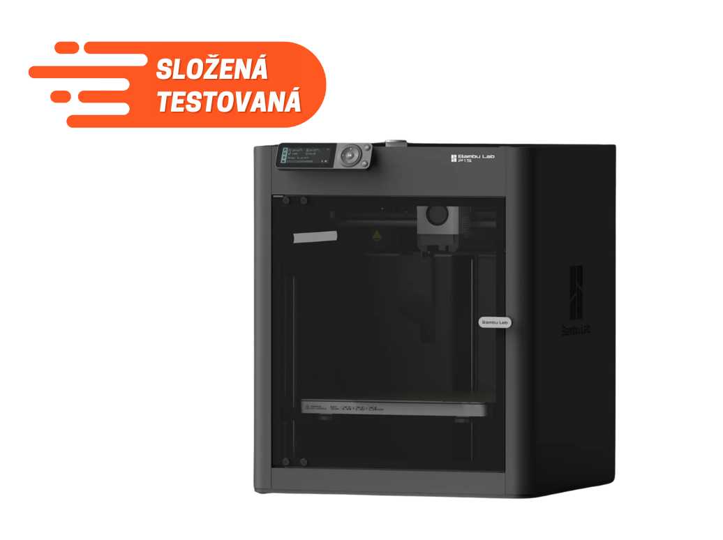 Bambu Lab P1S - složená, testovaná