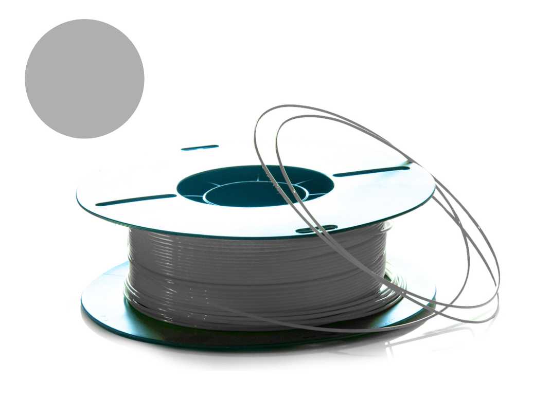 ABS filament, 1,75mm, cívka, 1kg - šedá
