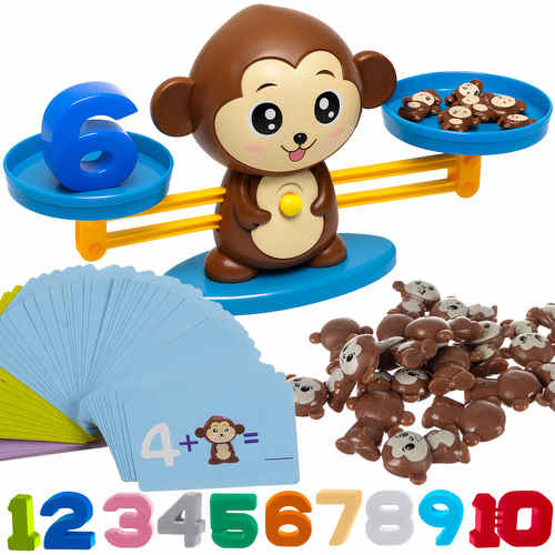 Vzdělávací hračka - opičí váha