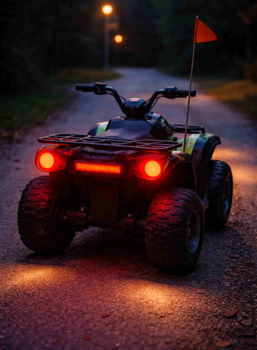 Vybavení dětského vozítka přídavnými odrazkami pro větší bezpečnost